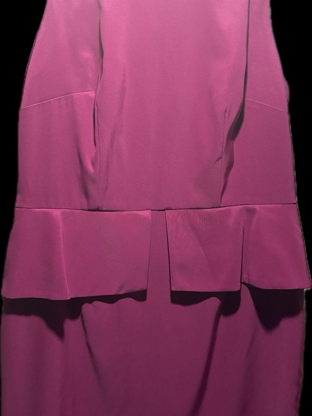 NWOT Alyx Purple Peplum Sheath Dress